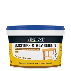 Fenster- und Glaserkitt 0,75 kg^Vincent Best