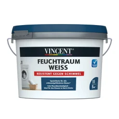 Feuchtraum Weiss Seidenmatt 1 L^Vincent Sale