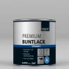 Vincent Premium Buntlack silber metallic extramatt 375 ml