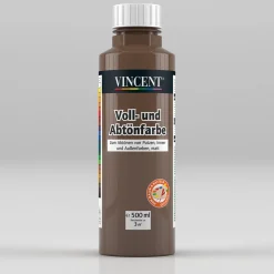 Voll- und Abtönfarbe oxidbraun 0,5 L^Vincent Online