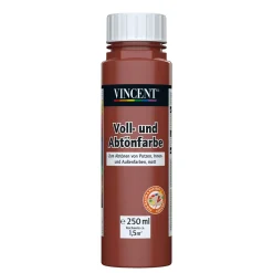 Voll- und Abtönfarbe bordeauxrot 0,25 L^Vincent Hot