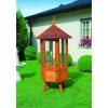 Voliere sechseckig mit Bitumendach*Promadino Discount