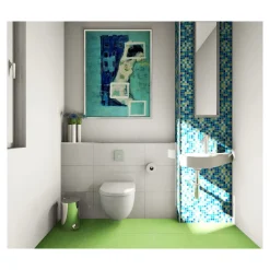 Wandfliese Bianca weiß rektifiziert 60 x 30 x 0,8 cm* Discount