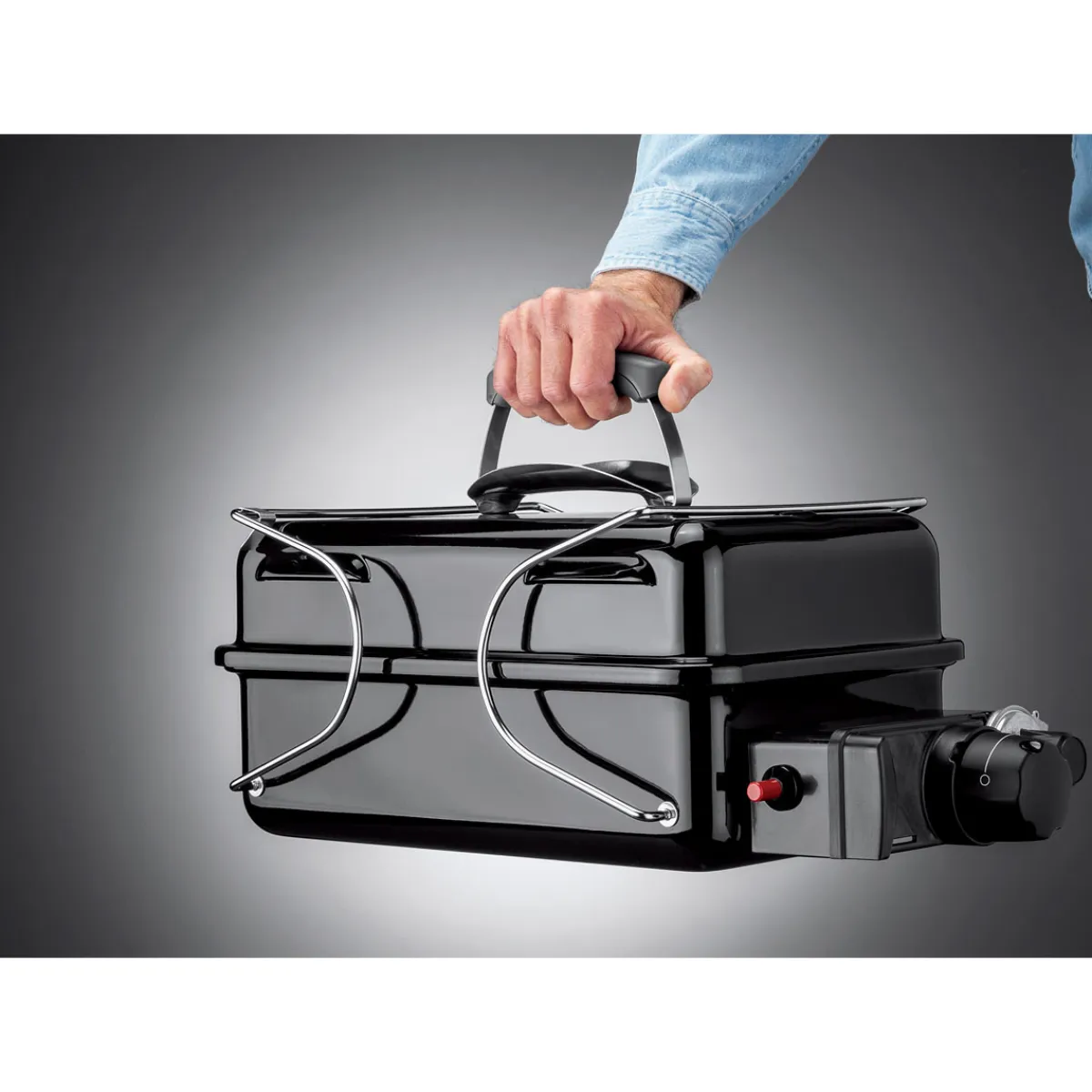 Weber Gasgrill Go-Anywhere transportabel schwarz