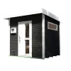 Design-Saunahaus Kuopio Sparset 9,0 kW OS inkl analoger Steuerung natur*Weka Discount