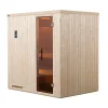 Elementsauna Halmstad Größe 1 Sparset 7,5 kW Bio S Massivholztuer*Weka Discount