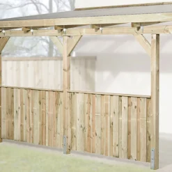 Brüstungselement für Terrassenüberdachnung „671“^Weka Clearance