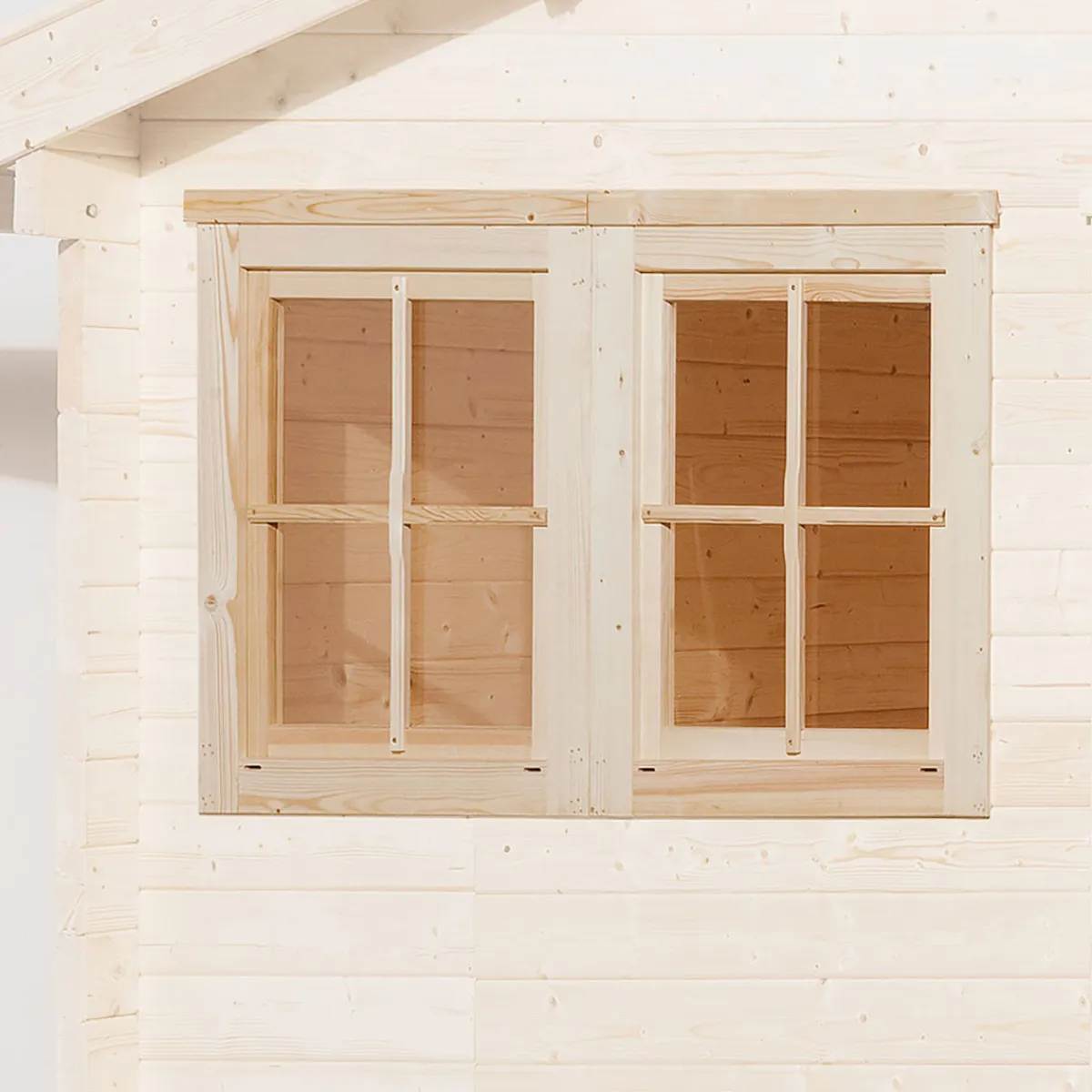 Doppelfenster für Gartenhaus „45 mm“*Weka Online