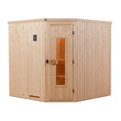 Elementecksauna „Varberg 3“ HT*Weka