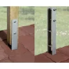 H-Anker-Set für Leimholzüberdachung 1 - 4*Weka