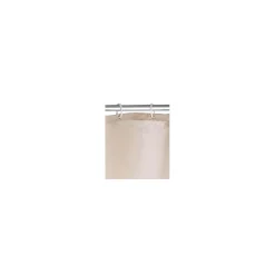 Anti-Schimmel Duschvorhang Uni Beige Textil Polyester 180 x 200 cm waschbar*Wenko New