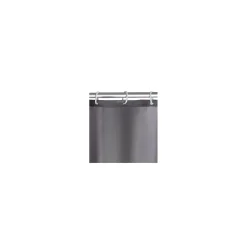 Anti-Schimmel Duschvorhang Uni Grey Textil Polyester 180 x 200 cm waschbar^Wenko Hot