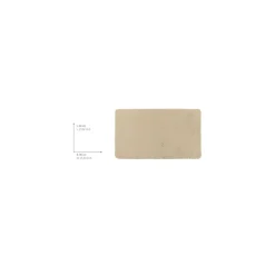Badteppich Belize Sand 60 x 90 cm Mikrofaser^Wenko