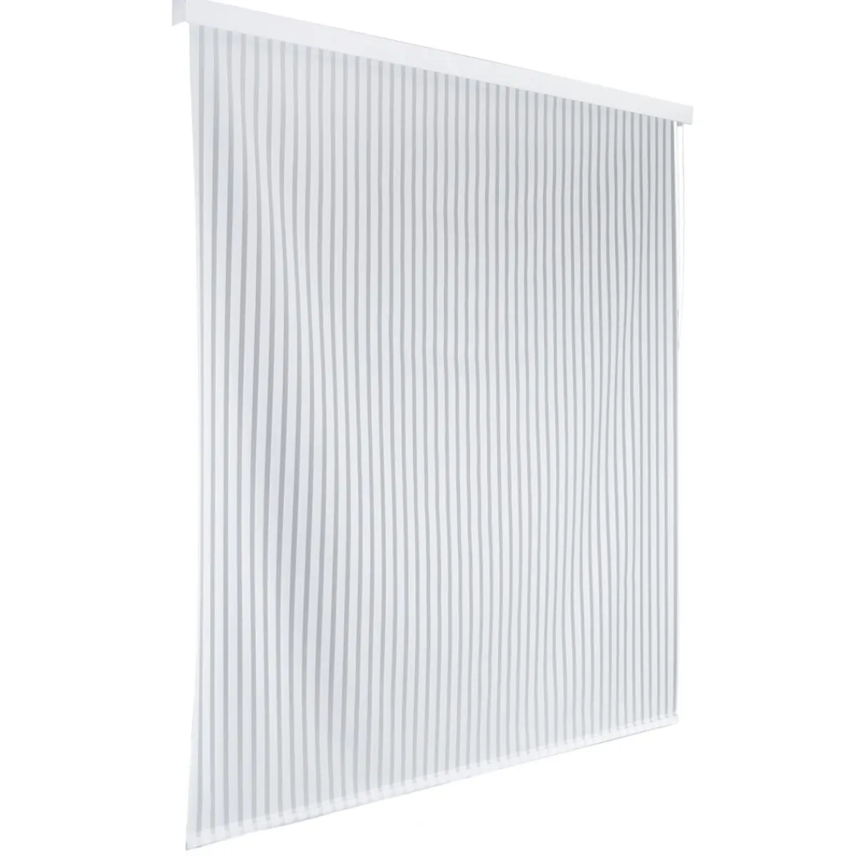 Wenko Duschrollo 128 x 240 cm schnelltrocknendes Rollo für Dusche und Badewanne