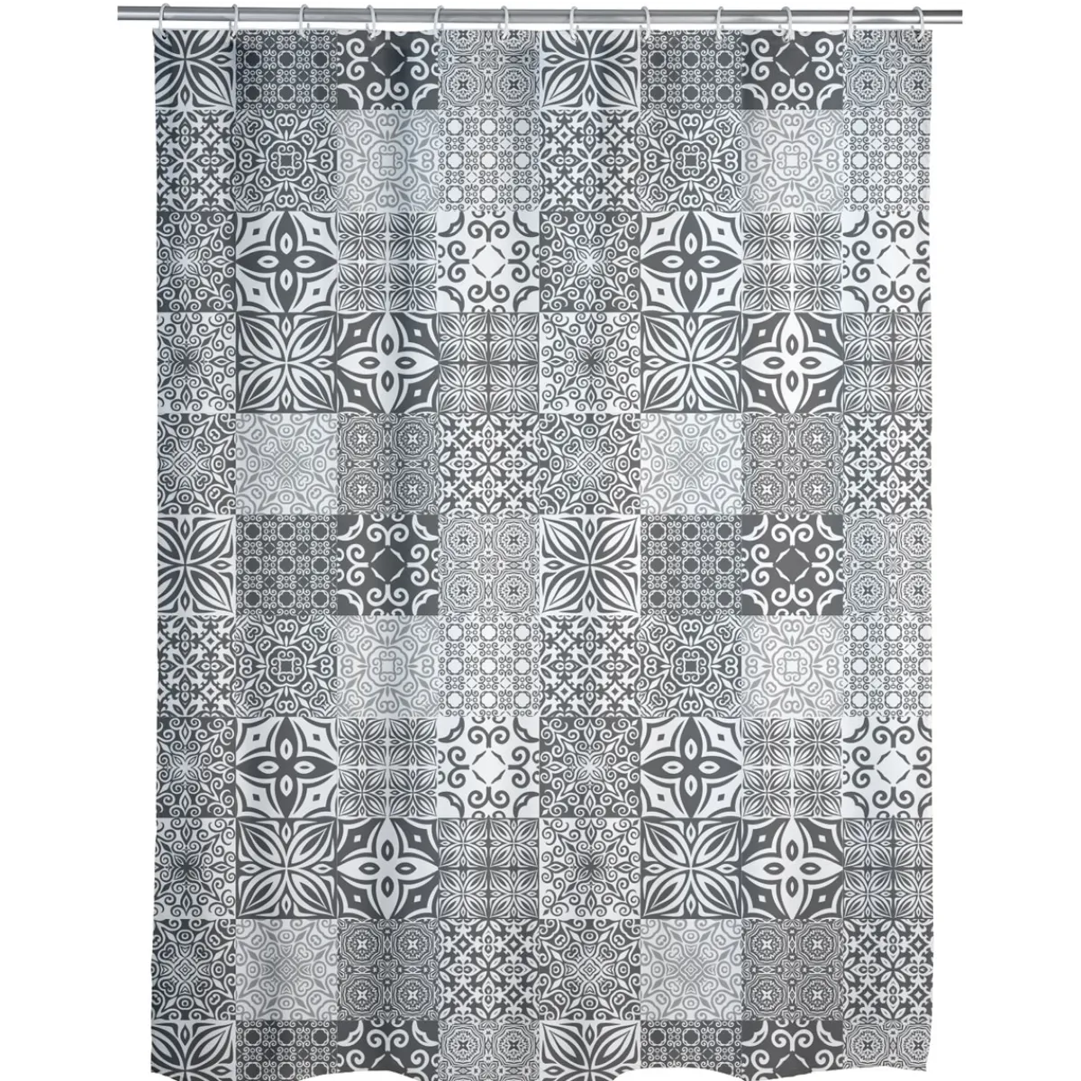 Duschvorhang Portugal Textil Polyester 180 x 200 cm waschbar^Wenko Best