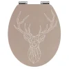 Premium WC-Sitz Stag MDF/Bambus mit Absenkautomatik^Wenko New