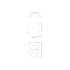 Premium WC-Sitz Stag MDF/Bambus mit Absenkautomatik^Wenko New