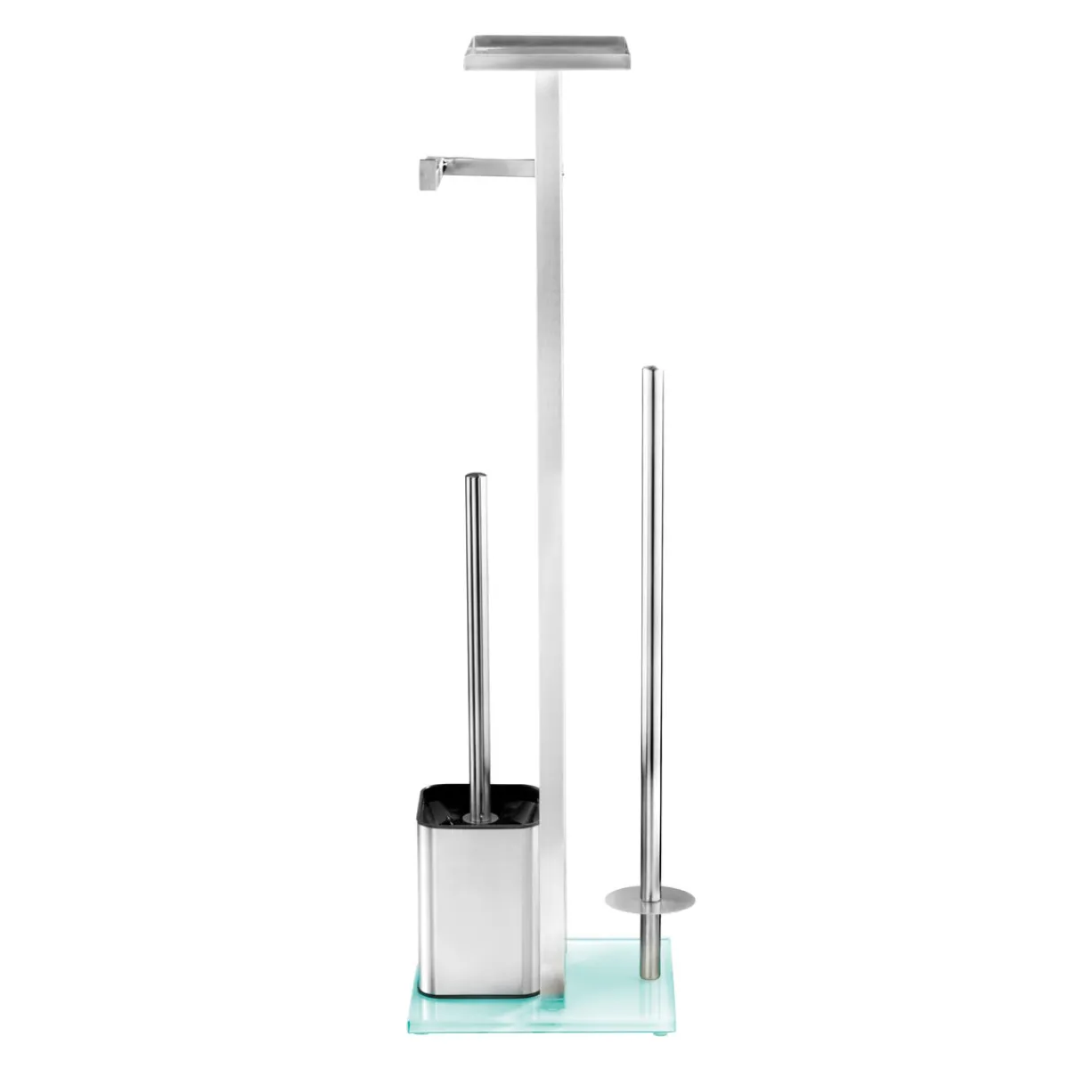 Stand WC-Garnitur Debar mit Ablage Edelstahl rostfrei*Wenko New