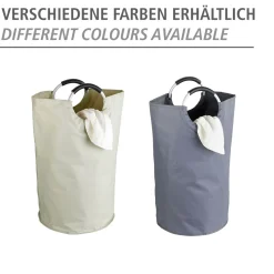 Wenko Wäschesammler Jumbo Anthrazit Multifunktionstasche 69 l