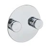 Wenko Adapter Duo Chrom Befestigen ohne bohren Turbo-Loc