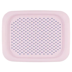 Anti-Rutsch Tablett 41,5 x 31,5 x 2,5 cm Rosa^Wenko Hot