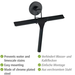 Duschabzieher Befestigen ohne bohren Vacuum-Loc*Wenko Discount