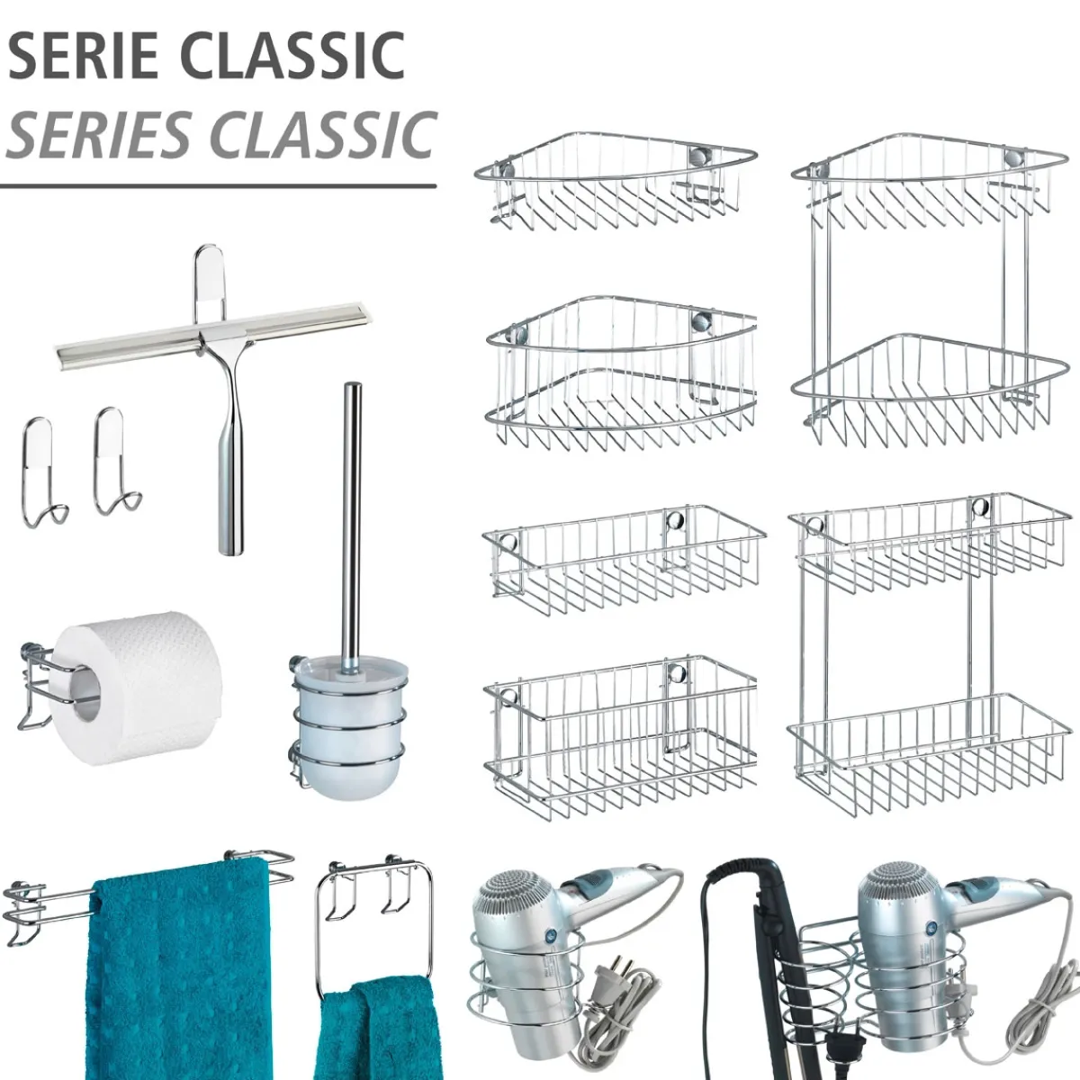 Eckregal Classic 2 Etagen*Wenko Discount