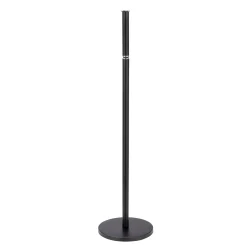 Stand Toilettenpapierhalter 2 in 1 schwarz^Wenko