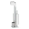 Wenko Stand WC-Garnitur Rivalta Edelstahl matt