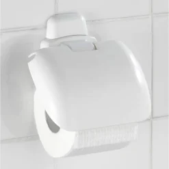 Toilettenpapierhalter Pure mit Deckel*Wenko Clearance