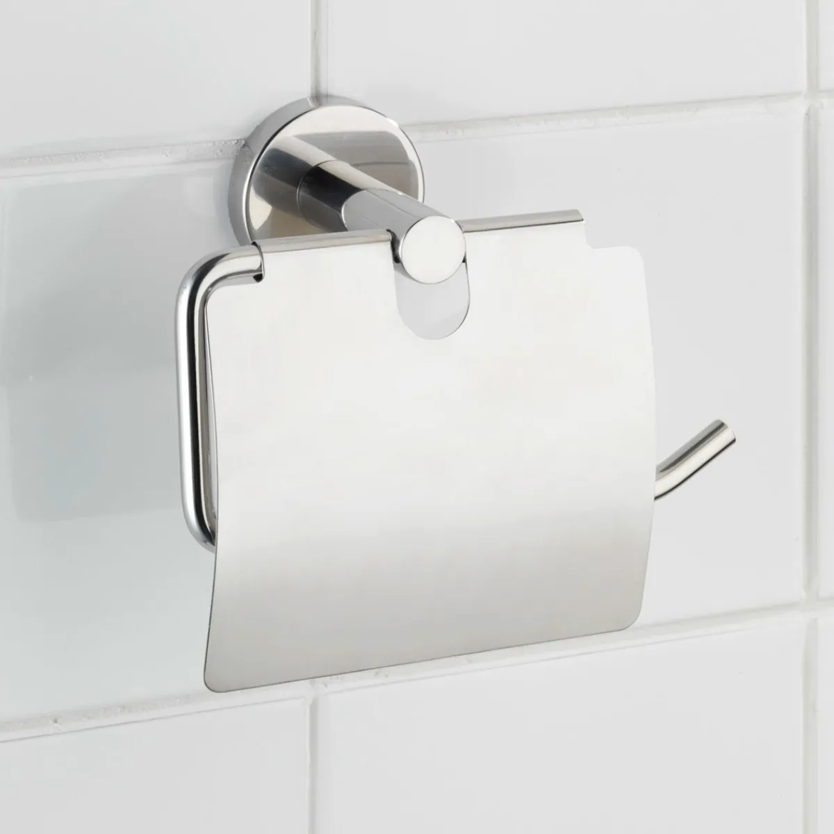 Toilettenpapierhalter Bosio mit Deckel*Wenko Hot