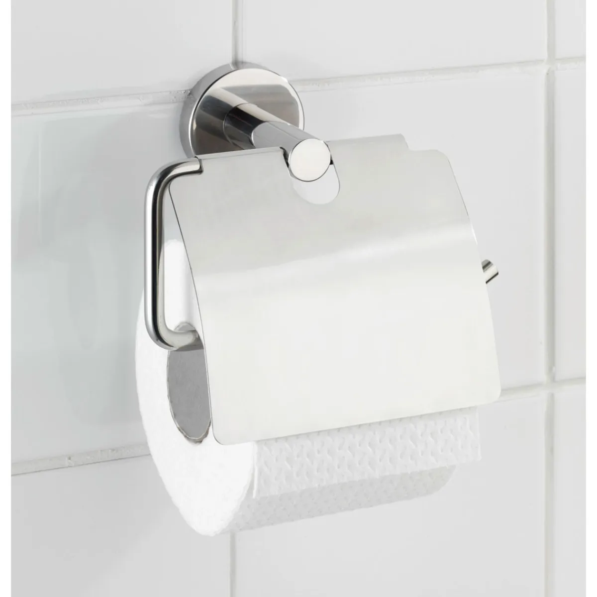 Toilettenpapierhalter Bosio mit Deckel*Wenko Hot