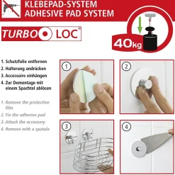 Turbo-Loc Toilettenpapierhalter Orea^Wenko Sale