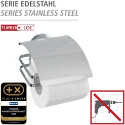Turbo-Loc Toilettenpapierhalter Cover*Wenko Outlet