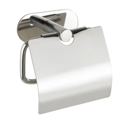Turbo-Loc Toilettenpapierhalter Orea Shine mit Deckel*Wenko Sale