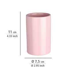 Zahnputzbecher Polaris rose^Wenko New