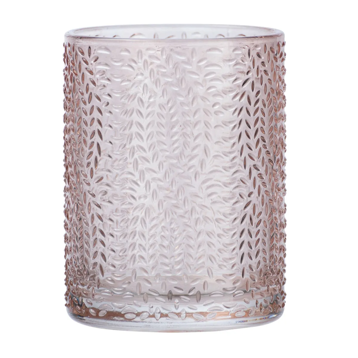 Wenko Zahnputzbecher Vetro rosa