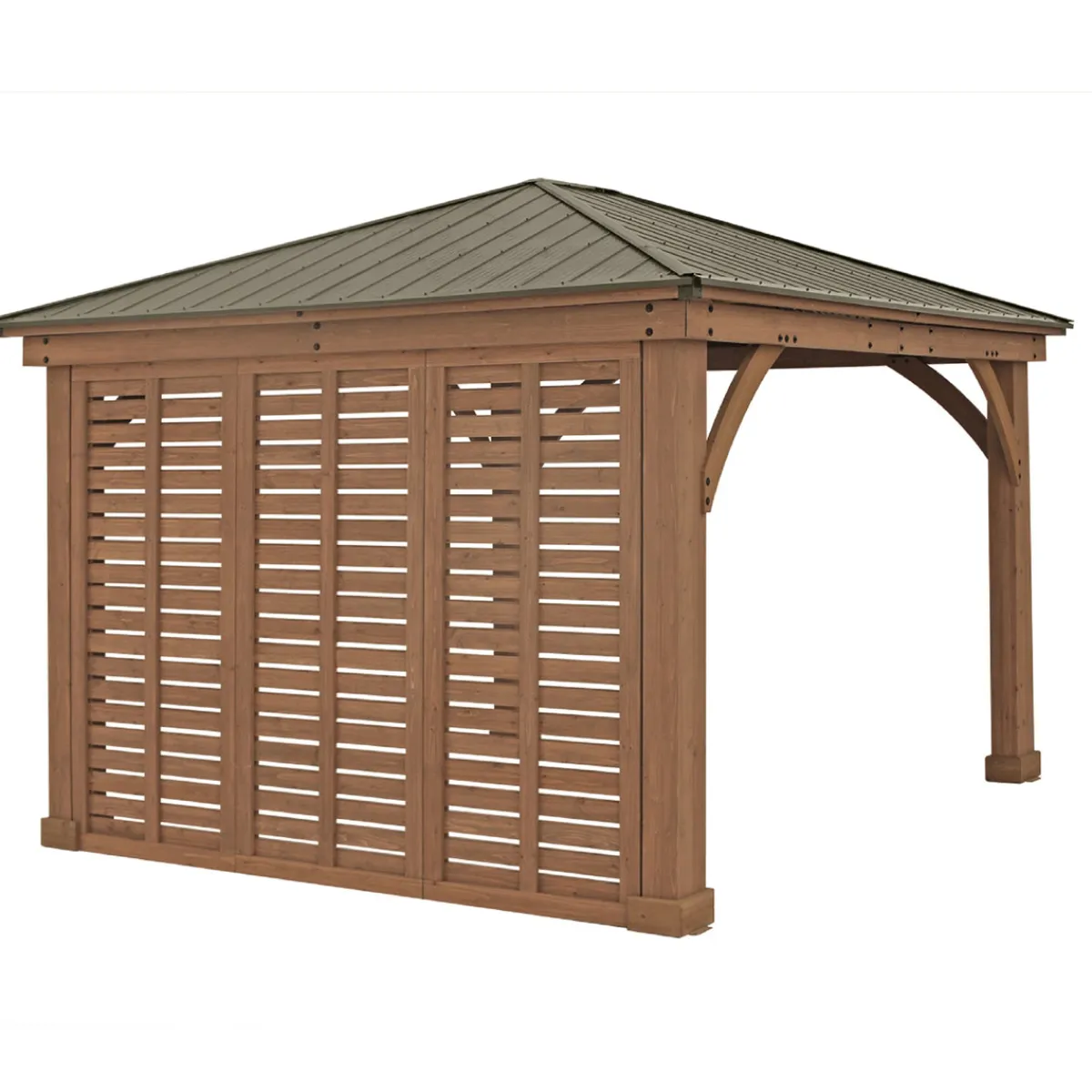Seitenwand für Devon 12x12 und 12x14 8x298x232cm Natur^Westmann Outlet