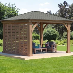 Seitenwand für Devon 12x12 und 12x14 8x298x232cm Natur^Westmann Outlet