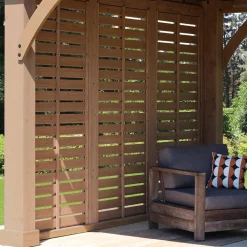 Seitenwand für Devon 12x12 und 12x14 8x298x232cm Natur^Westmann Outlet