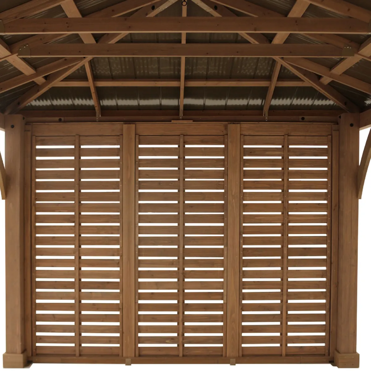 Seitenwand für Devon 12x12 und 12x14 8x298x232cm Natur^Westmann Outlet
