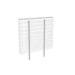 Gabionen-Zaun 200 x 180 x 25 cm*Wilk New
