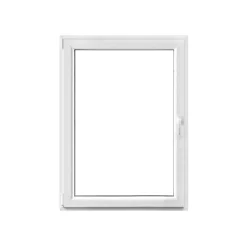Wohnraumfenster Q 81 Comfort Serie 3-Fach Verglasung 50 x 50 weiß DL^ Outlet