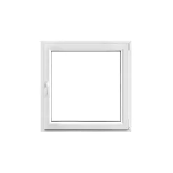 Wohnraumfenster Q 71 Superior Serie 2-Fach Verglasung 90 x 40 weiß DR* Clearance