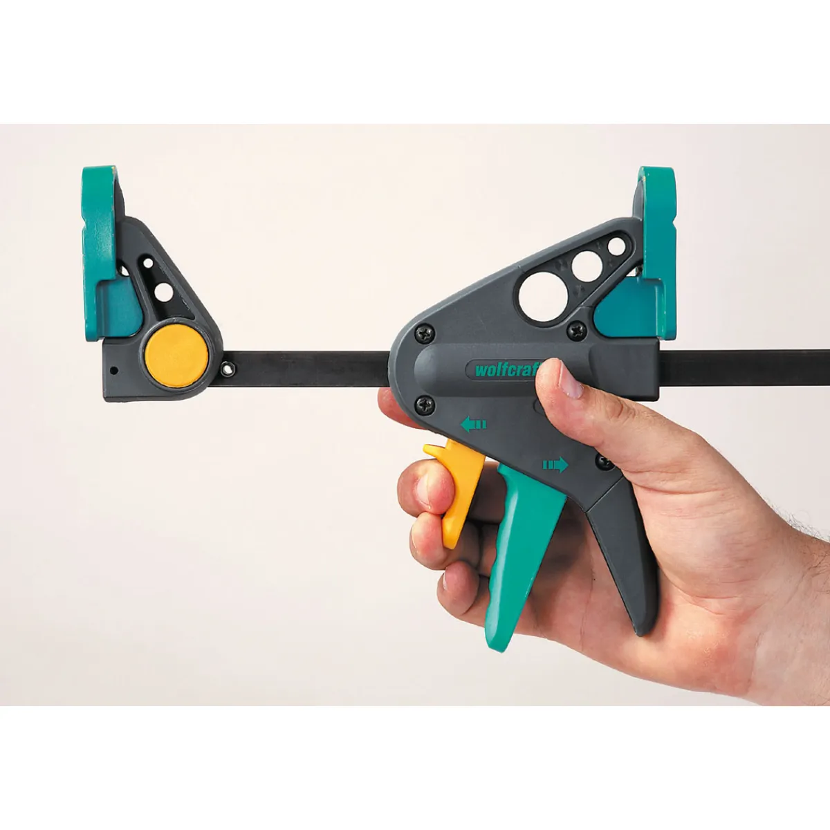 Einhandzwinge EHZ PRO 65/150 mm*Wolfcraft Best