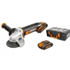 Akku-Winkelschleifer-Set WX800^Worx New