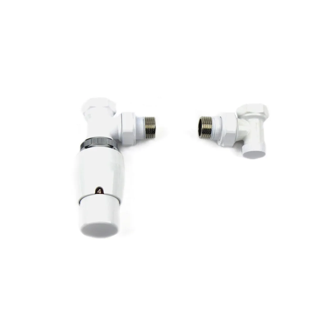 Heizkörper Zubehör Thermostatset Elegant Durchgangs-Ausführung 16 mm Anthrazit*Ximax Hot