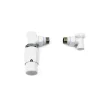 Heizkörper Zubehör Thermostatset Elegant Durchgangs-Ausführung 15 mm Anthrazit^Ximax Online