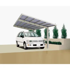 Carport Alu Linea 110 Edelstahl-LookSB^Ximax Clearance