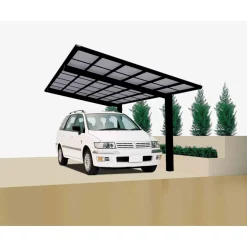 Carport Alu Linea 110 SchwarzSL und SB*Ximax Clearance
